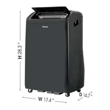 Hisense 10,000 BTU Air Conditioner with Smart Features