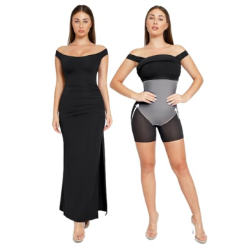 Elegant Off Shoulder Popilush Maxi Dress for Summer