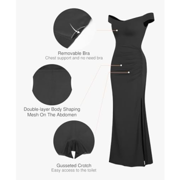 Elegant Off Shoulder Popilush Maxi Dress for Summer