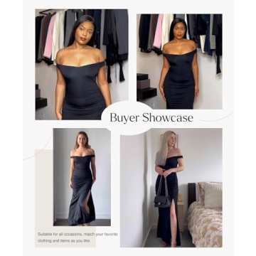 Elegant Off Shoulder Popilush Maxi Dress for Summer