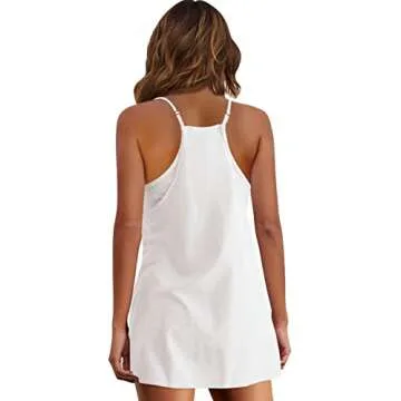 Panadila Women's Summer Mini Dress V Neck Sundress