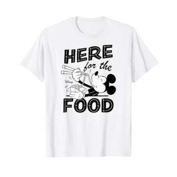 Disney - Mickey Here for the Food T-Shirt
