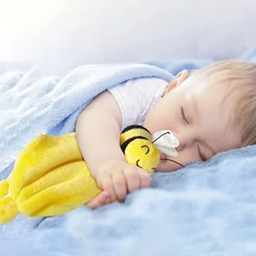 Pro Goleem Soft Bee Lovey Blanket for Babies and Toddlers