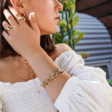 WISTIC Engraved Gold Statement Ring - Fashion Jewelry for All