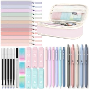 Aesthetic School Supplies: 39 PCS Candy Themed Kit