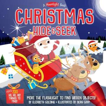 A Moonlight Book: Christmas Hide-and-Seek - Interactive Fun for Toddlers