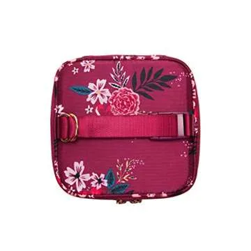 Sarah Wells Cold Gold Breastmilk Cooler Bag with Ice Pack (Berry Bloom)
