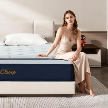 Clsoep 12 Inch Full Hybrid Mattress - Cooling Comfort in a Box