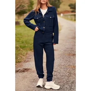 PRETTYGARDEN Womens Winter 2 Piece Tracksuit Set