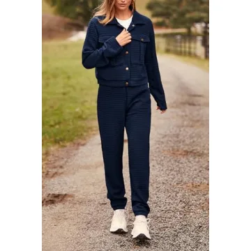 PRETTYGARDEN Womens Winter 2 Piece Tracksuit Set