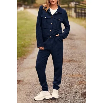 PRETTYGARDEN Womens Winter 2 Piece Tracksuit Set