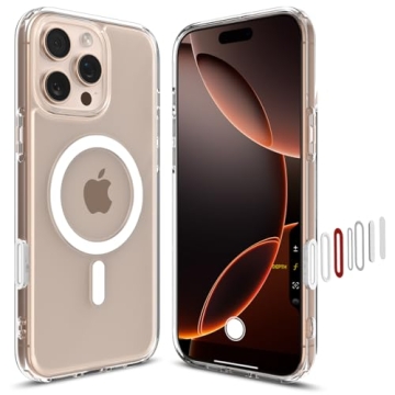 Spigen Ultra Hybrid T MagFit Designed for iPhone 16 Pro Case [Camera Control Button Coverage] [Milit...
