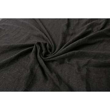 woogwin Light Soft Scarves Fashion Scarf Shawl Wrap For Women Men (Black)