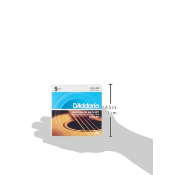 D'Addario Phosphor Bronze Acoustic Guitar Strings