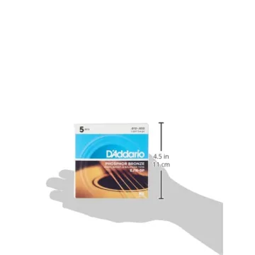 D'Addario Phosphor Bronze Acoustic Guitar Strings