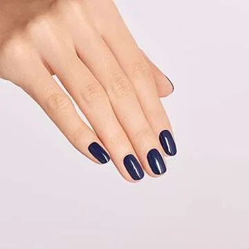 OPI Nail Lacquer Isn't it Grand Avenue Dark Blue Chip Resistant Polish