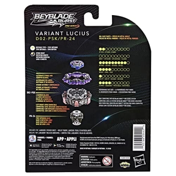 Beyblade Burst Pro Series Variant Lucius Spinning Top