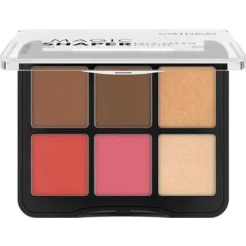 Catrice | Magic Shaper Face Cream Palette | Blush, Bronzer, & Highlighter | Longwearing, Blendable, ...