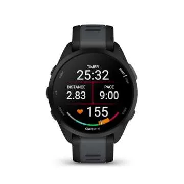 Garmin Forerunner 165 Running Smartwatch: AMOLED Display, Training Insights