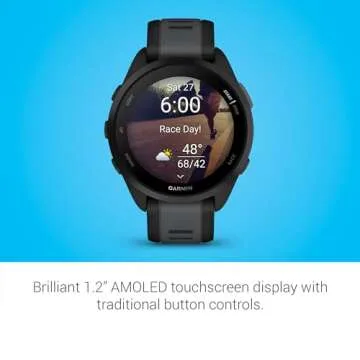 Garmin Forerunner 165 Smartwatch with GPS and Training Metrics