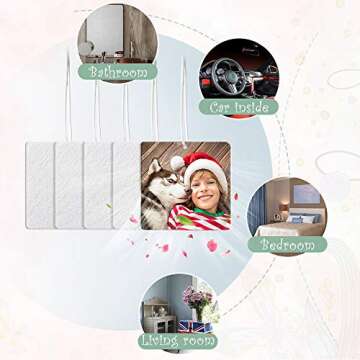 Customizable Sublimation Air Freshener Blanks for DIY