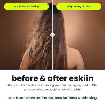 Eskiin Filtered Showerhead for Healthy Skin & Hair