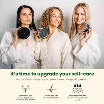 Eskiin Filtered Showerhead for Healthy Skin & Hair