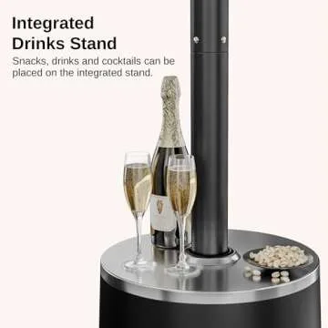 EAST OAK 50,000 BTU Patio Heater for Outdoor Use