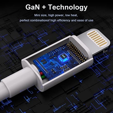 Durable 6-Pack Lightning Charging Cables for Apple Devices