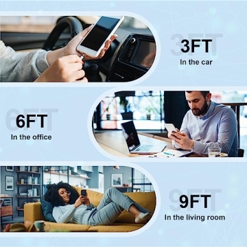 Durable 6-Pack Lightning Charging Cables for Apple Devices