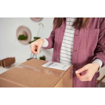 Duck HD Clear Packing Tape - 6 Rolls, 328 Yards Heavy Duty Packaging for Shipping, Mailing, Moving & Storage Clear, Strong Refills Boxes 1.88 In. x 54.6 Yd. (441962)