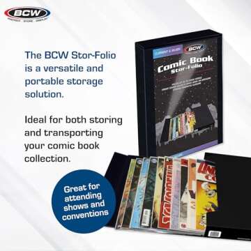 BCW Supplies Stor-Folio for Comic Book Storage Solutions