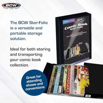 BCW Supplies Stor-Folio for Comic Book Storage Solutions