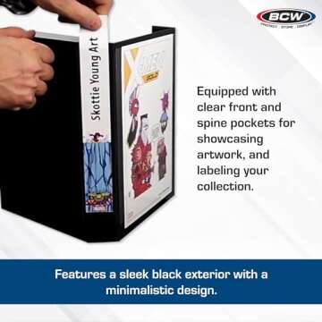 BCW Supplies Stor-Folio for Comic Book Storage Solutions