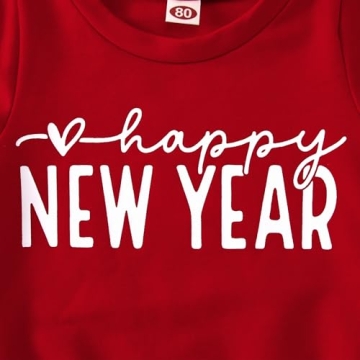 AG AGUU Happy New Year Sweatshirt for Toddlers