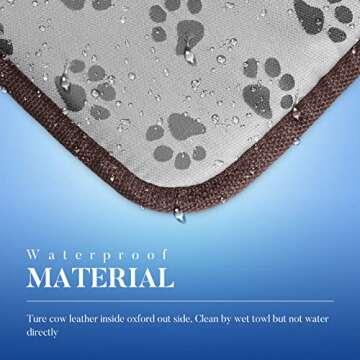 OTOFY Pet Heating Pad for Dog Cat Heat Mat Indoor Electric Waterproof Dog Heated Pad with Chew Resistant Cord, Pet Blanket Warmer