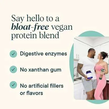 Ora Organic Vegan Protein Powder - 23g Plant Based Pea Protein + Superfood for Women and Men - Unsweetened 20 Servings, No Erythritol, Digestive Enzyme, Keto-Friendly, Gluten-Free, Paleo, Soy-Free