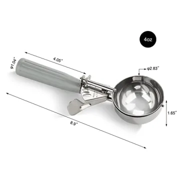 New Star Foodservice 4 oz Portion Server for Perfect Scoops