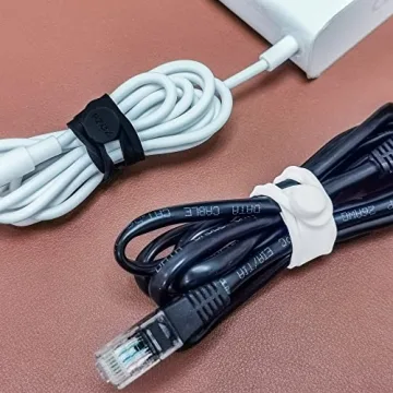 PZOZ Reusable Cable Ties - Organize Your Cables Effortlessly