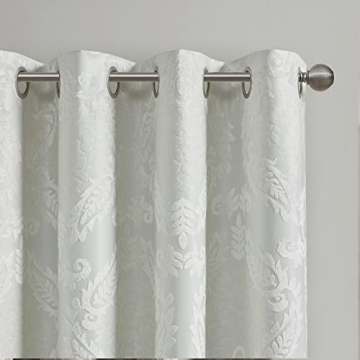 Amelia Jacquard Paisley Blackout Curtain, Elegant Design