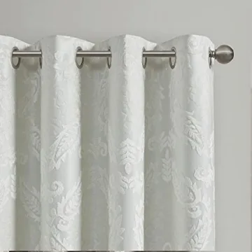 Amelia Jacquard Paisley Blackout Curtain, Elegant Design
