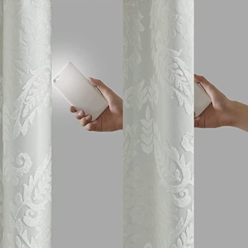 Amelia Jacquard Paisley Blackout Curtain, Elegant Design