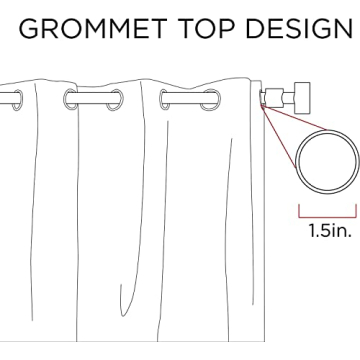 Amelia Jacquard Paisley Blackout Curtain, Elegant Design