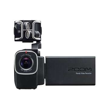 Zoom Q8 Handy Video Recorder With Interchangeable Mic Capsule System