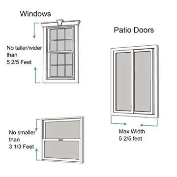 Jeacent Adjustable Window Security Bar, Patio Door Lock - Sturdy Steel, Extends from 15 1/2" to 29 1/2"
