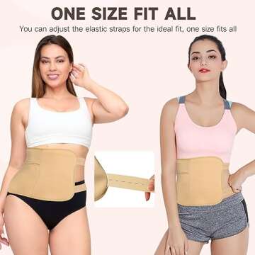 3Pcs Castor Oil Pack Wrap, Reusable Organic Castor Oil Pack for Liver Detox Insomnia, Constipation and Inflammation, Adjustable Elastic Strap Bamboo Cotton Machine Washable, Less Mess Anti Oil Leak