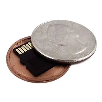 CCS Spy Gear US Mint Quarter - Micro SD Card Covert Coin - Secret Compartment US Quarter