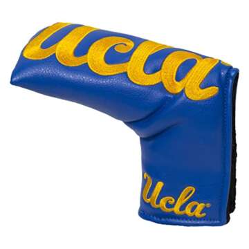 Team Golf NCAA UCLA Bruins Vintage Blade Putter Cover Golf Club Vintage Blade Putter Headcover, Form...