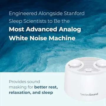 Adaptive Sound Technologies Lectro Sound 2 Non-Looping White Noise Baby Rest and Sleep Machine