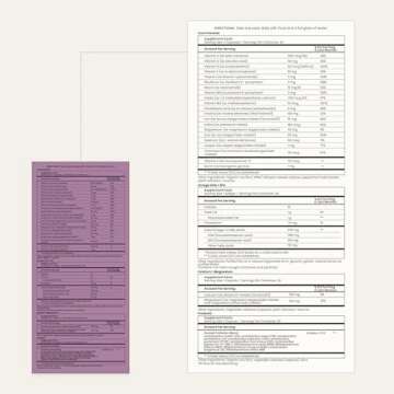 Perelel 3rd Trimester Prenatal Pack - Essential Daily Vitamins for Moms